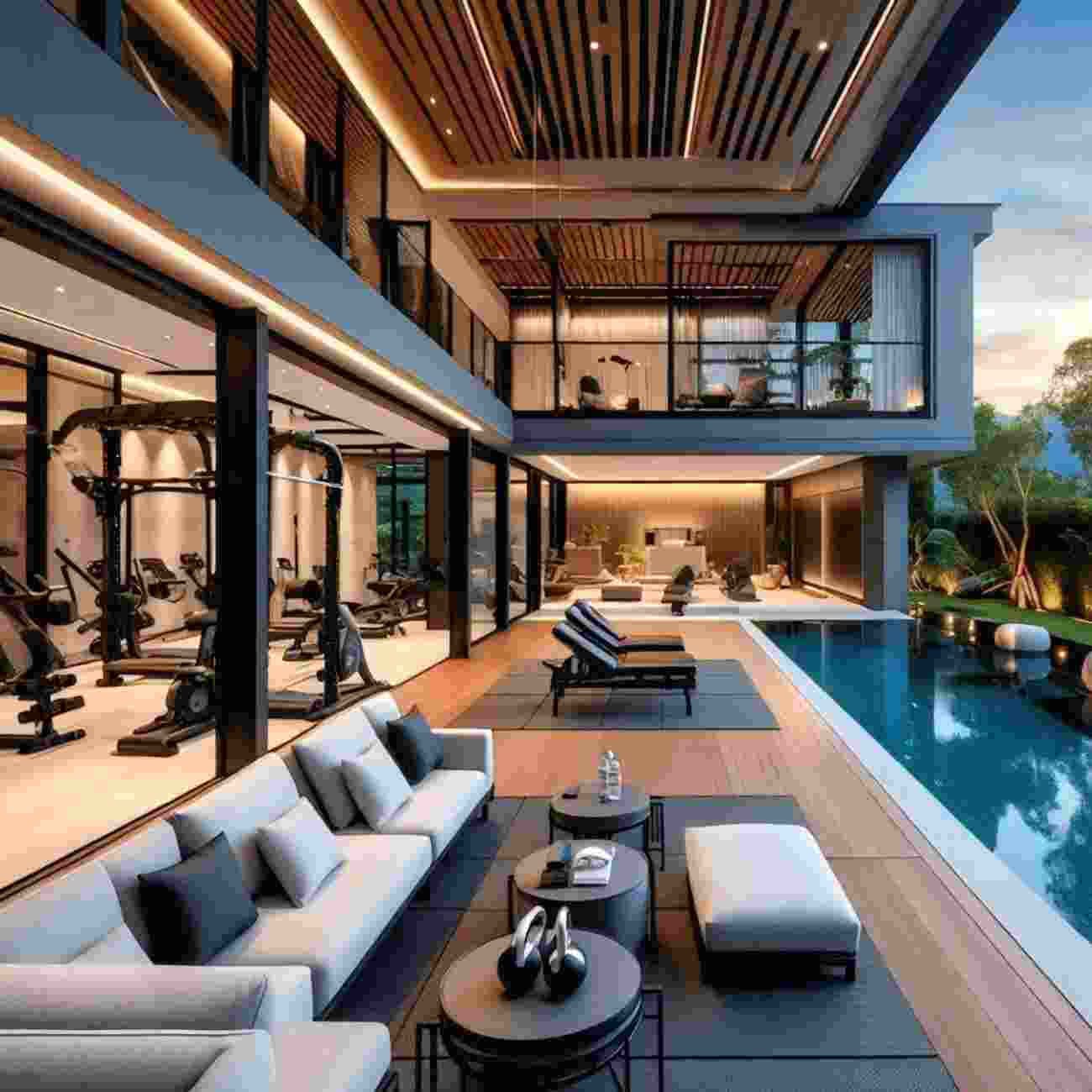 Refined contemporary interior